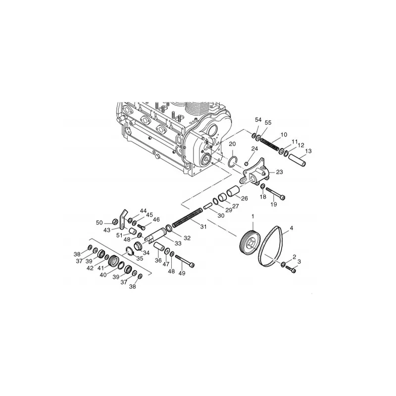 Envío Gratis Kit gomas tensor hidraulico Hatz m/L
