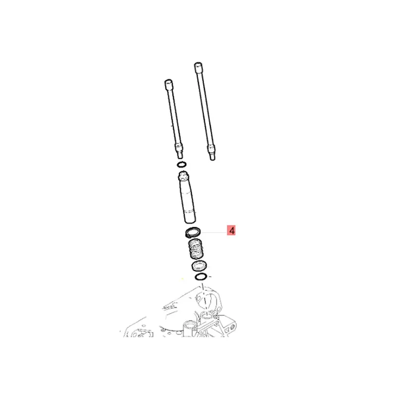 Circlip fijacion muelle cañas balancines Hatz 1D Oferta De Temporada