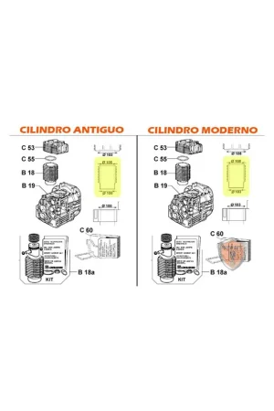 Cilindro Lombardini 9LD561-2 Oferta Limitada