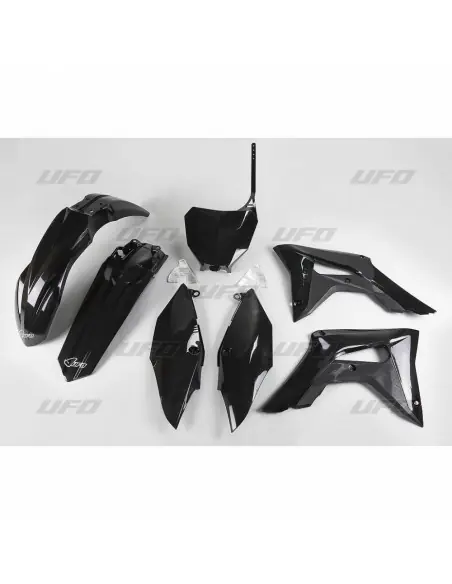 KIT PLASTICOS UFO HONDA CRF 250R 2017 CRF 450R 17-18 NEGROS No Te Lo Pierdas