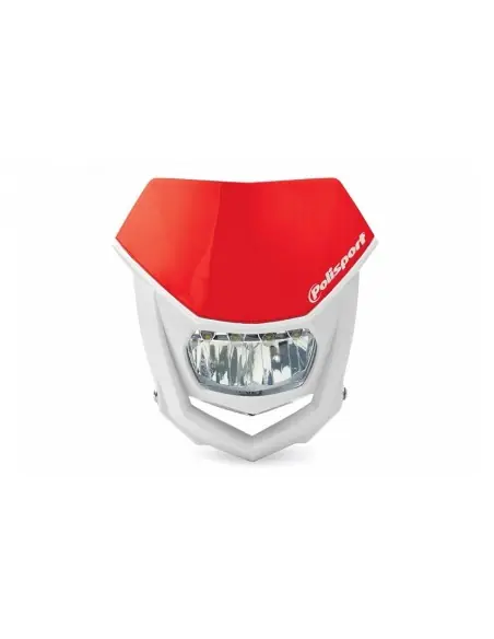 De Moda PORTAFARO POLISPORT HALO LED HOMOLOGADO ROJO