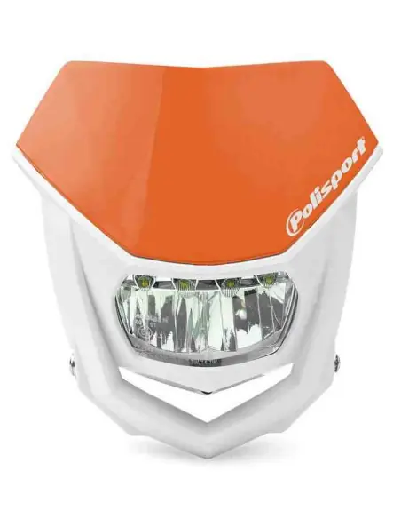 Favorito De Clientes PORTAFARO POLISPORT HALO LED HOMOLOGADO NARANJA