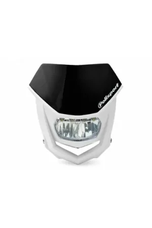 PORTAFARO POLISPORT HALO LED HOMOLOGADO NEGRO Comprar En Línea