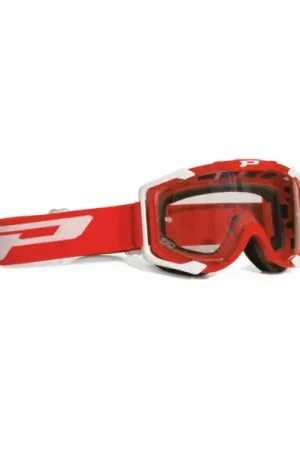 Precio Rebajado GAFA PROGRIP 3400 ROJA - LENTE TRANSPARENTE