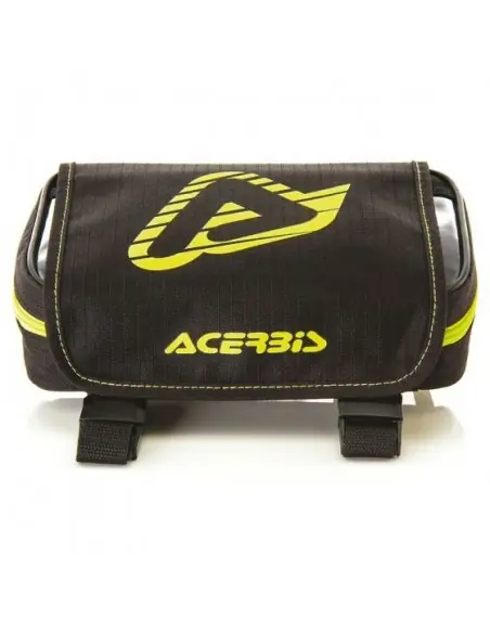 BOLSA GUARDABARROS TRASERO ACERBIS NEGRO-AMARILLO FLUOR De Moda