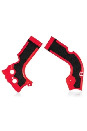 PROTECTORES DE CHASIS ACERBIS X-GRIP HONDA CRF 250R 14-16 CRF 450R 13-16 ROJOS Oferta Especial