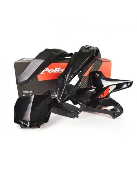 KIT PLASTICOS POLISPORT YAMAHA YZ 125/250 15-19 - COLOR NEGROS Oferta Limitada