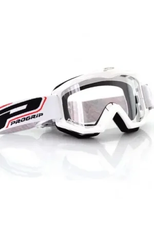 GAFA PROGRIP 3201 BLANCA - LENTE TRANSPARENTE Mejor Calidad