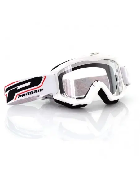 GAFA PROGRIP 3201 BLANCA - LENTE TRANSPARENTE Mejor Calidad