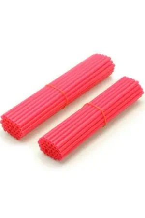 KIT FUNDAS DE RADIOS ROSA FLUOR Hecho A Mano