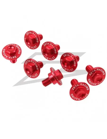 Solo Por Tiempo Limitado KIT TORNILLOS PROTECTORES HORQUILLA HONDA CR 125/250 97-07 CRF 250/450 02-16 ROJOS