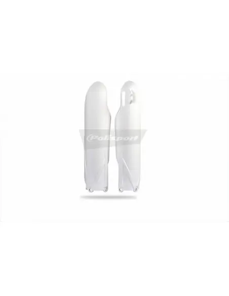 PROTECTORES HORQUILLA POLISPORT YAMAHA YZ 125/250 15-22 YZ 250F/450F 10-22 BLANCOS Oferta Limitada