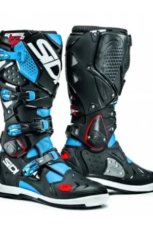BOTAS SIDI CROSSFIRE 2 SRS NEGRA-AZUL LIGHT Solo Por Tiempo Limitado