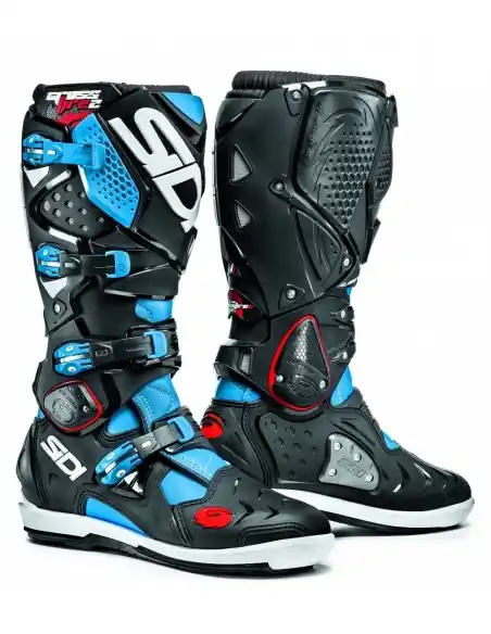 BOTAS SIDI CROSSFIRE 2 SRS NEGRA-AZUL LIGHT Solo Por Tiempo Limitado