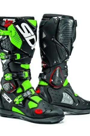 BOTAS SIDI CROSSFIRE 2 SRS NEGRA-VERDE Entrega Rápida