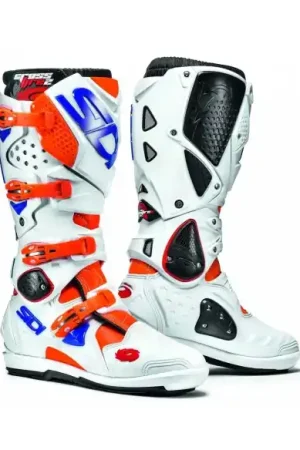 Popular BOTAS SIDI CROSSFIRE 2 SRS BLANCA-NARANJA FLUOR