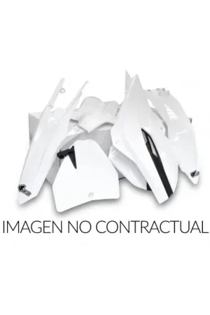 KIT PLASTICOS UFO HUSQVARNA FE 250/350/450/501 2014 BLANCOS Edición Limitada