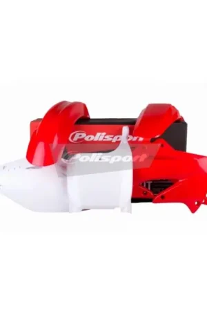 KIT PLASTICOS POLISPORT HONDA CR 125/250 02-03 ROJO-BLANCO Última Versión