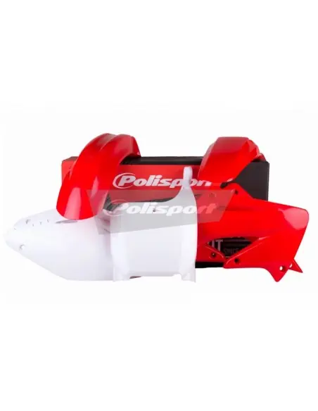 KIT PLASTICOS POLISPORT HONDA CR 125/250 02-03 ROJO-BLANCO Última Versión