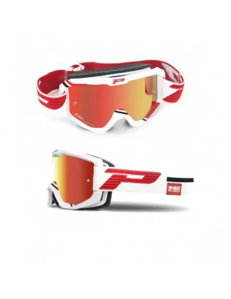 Auténtico GAFAS PROGRIP 3450 MULTILAYERD BLANCA 2014